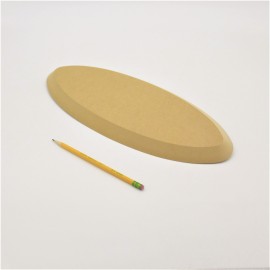 Oval 6 x 15 Pottery Form